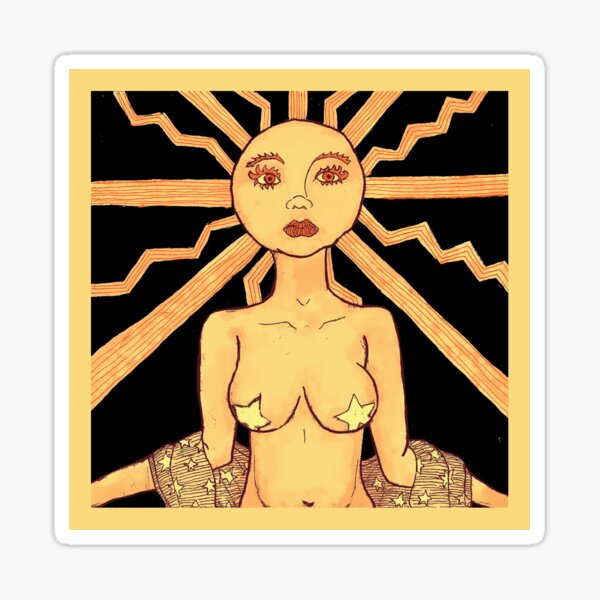Sun Godess  Sticker