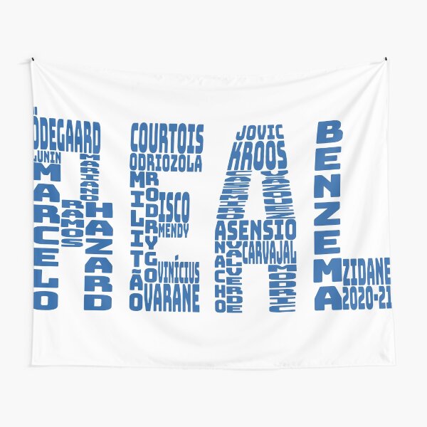 Real Madrid 2020-2021 Tela decorativa