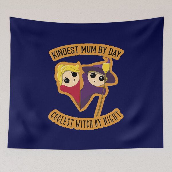 Item preview, Kindest mum by day coolest witch by night designed and sold by ChatterFox.