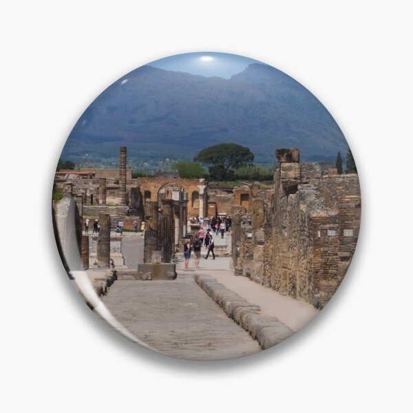 Item preview, Street view with Vesuvius designed and sold by petewelsby.