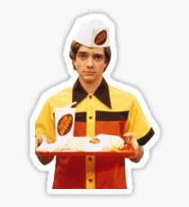 Eric Forman Fatso Burger Employee Sticker