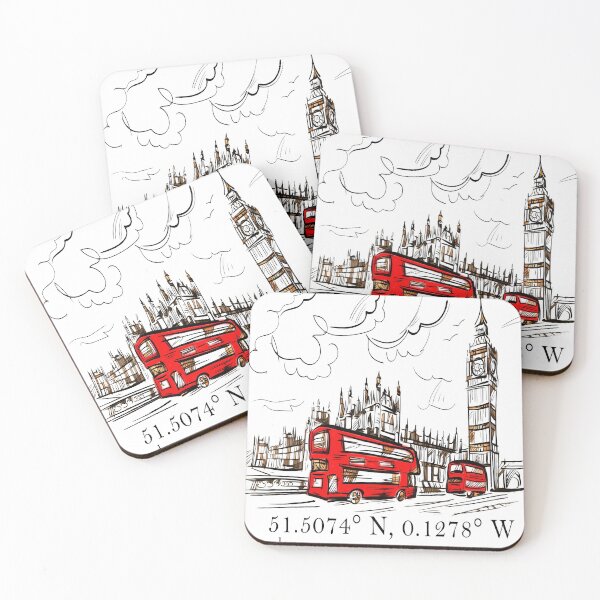 Item preview, London Coordinates designed and sold by ByLorin.
