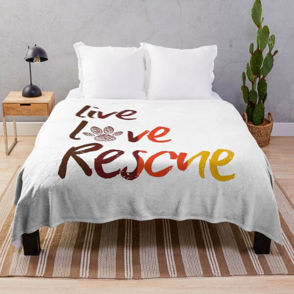 Item preview, Live Love Rescue Dog Paw designed and sold by Marstore.