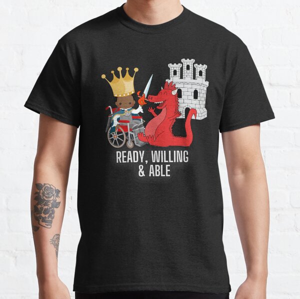 Wheelchair Knight Classic T-Shirt
