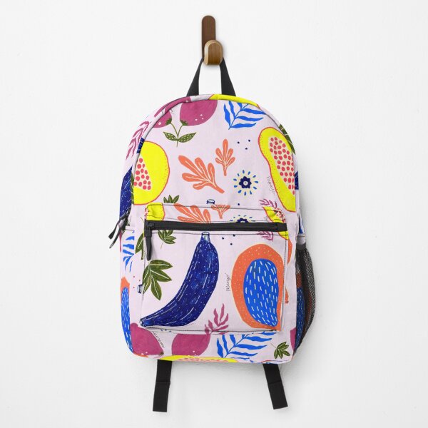 Item preview, Modern tropical jungle minimalist fruits floral plants designed and sold by CrisBanana.