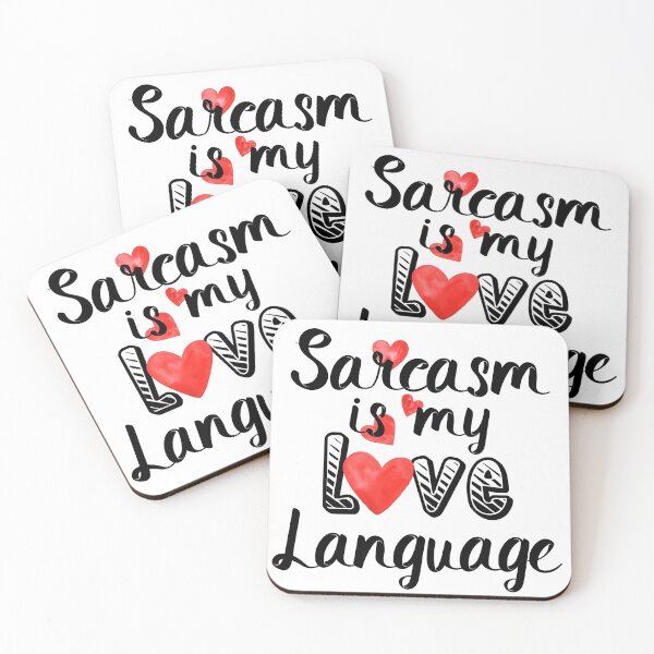 Item preview, Sarcasm is My Love Language designed and sold by LovenLaughter.