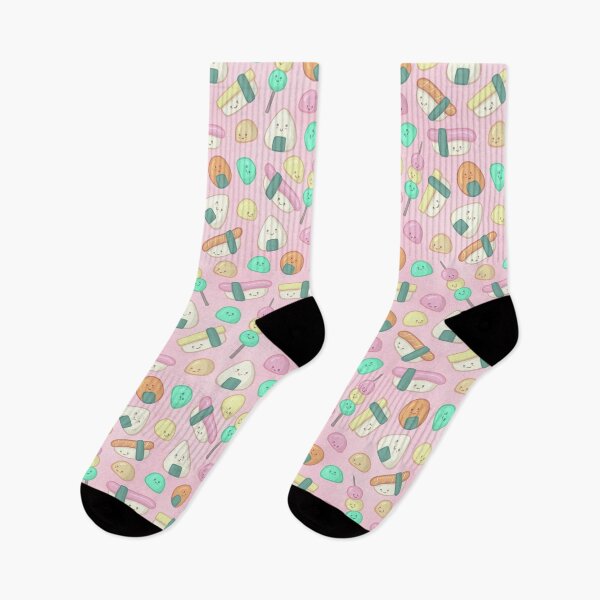 Item preview, Happy Japanese Snacks - Cherry Blossom Pink designed and sold by by-lauren.