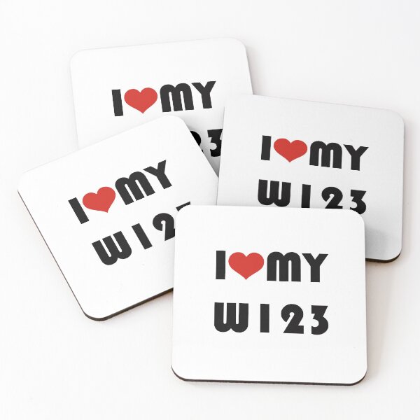 Item preview, I Love My W123 designed and sold by Tuned & Baked.