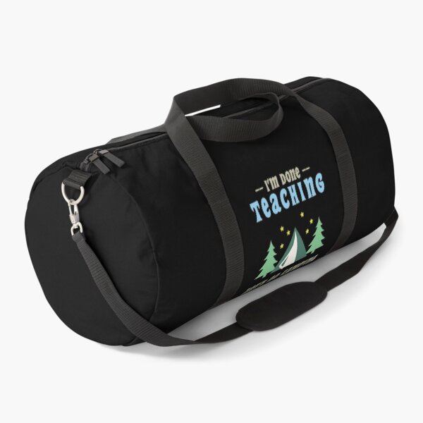 Item preview, I'm Done Teaching Let's Go Camping , Funny Gift For Teacher designed and sold by awesomedraw.
