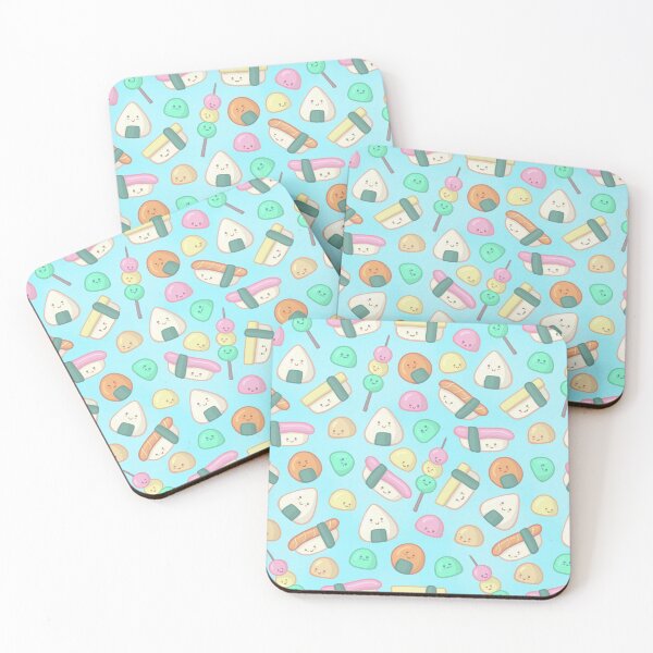 Item preview, Happy Japanese Snacks - Baby Blue designed and sold by by-lauren.
