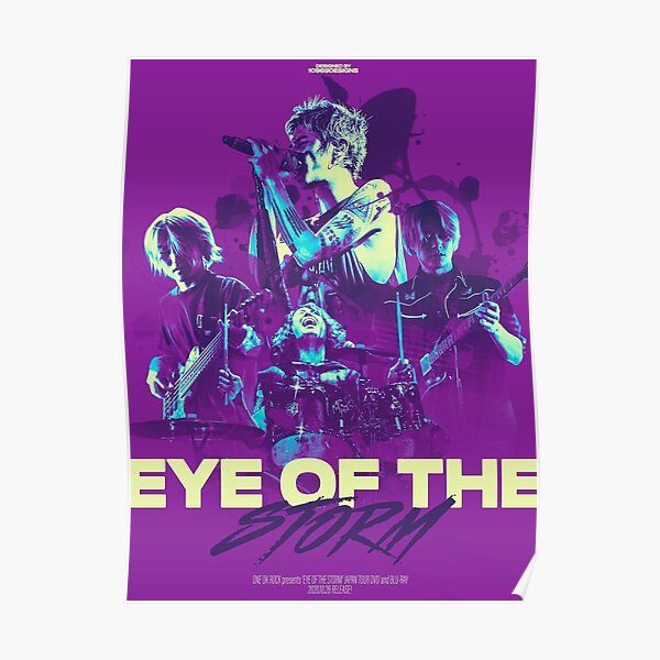 Eye of the Storm (ONE OK ROCK) POSTER Purple ver. Poster