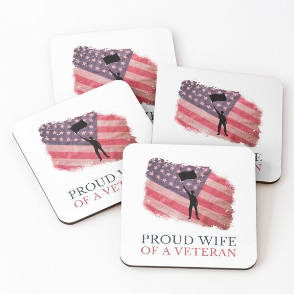 Item preview, Proud Wife Of A Veteran designed and sold by OnepixArt.