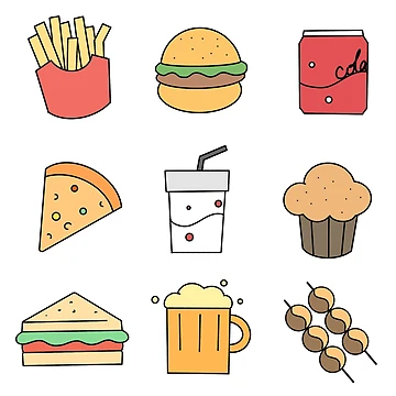 Artwork thumbnail, Fast Food Pack by Rabia01