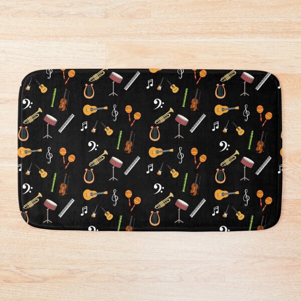 Item preview, Music instruments pattern designed and sold by Stylekingdom.