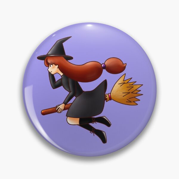 Item preview, Broomstick Witch designed and sold by SketchArtz.