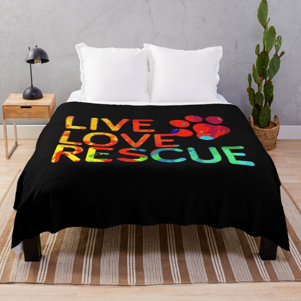 Item preview, Cute Live Love Rescue Dog Paw designed and sold by Marstore.