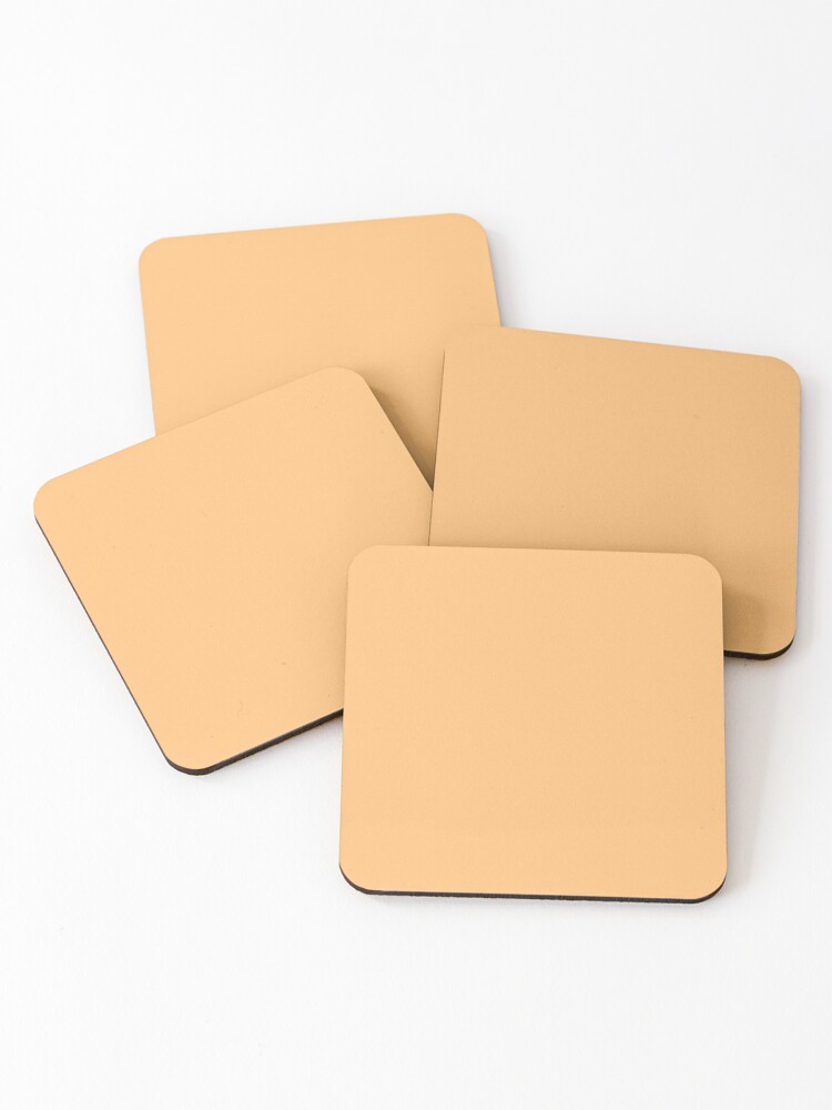 Thumbnail 1 of 5, Coasters (Set of 4), spiced nectarine designed and sold by Lagger.