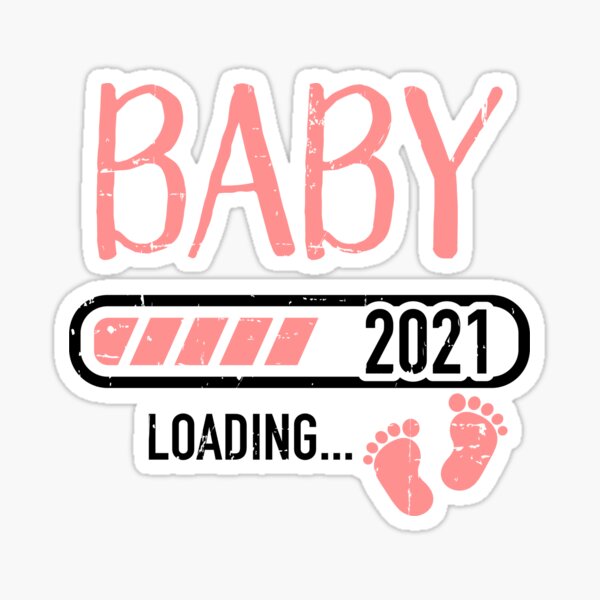 Papa 21 Loading Pregnancy Father Birth Sticker By Tombasquiaty Redbubble