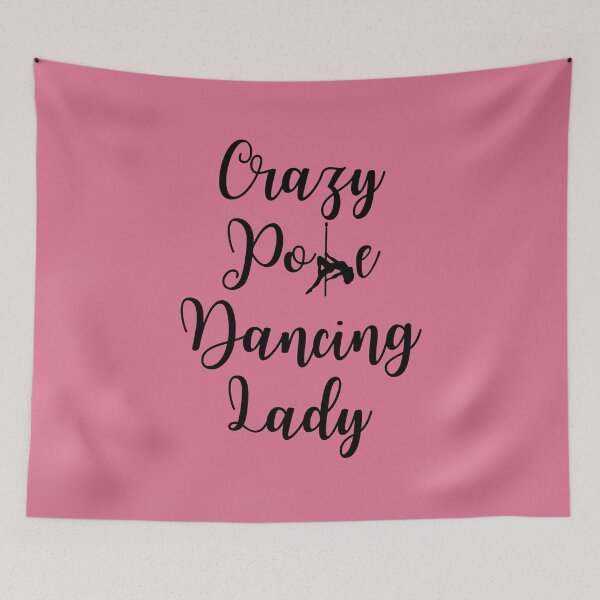 Item preview, Crazy pole dancing lady designed and sold by Mommaspouch.