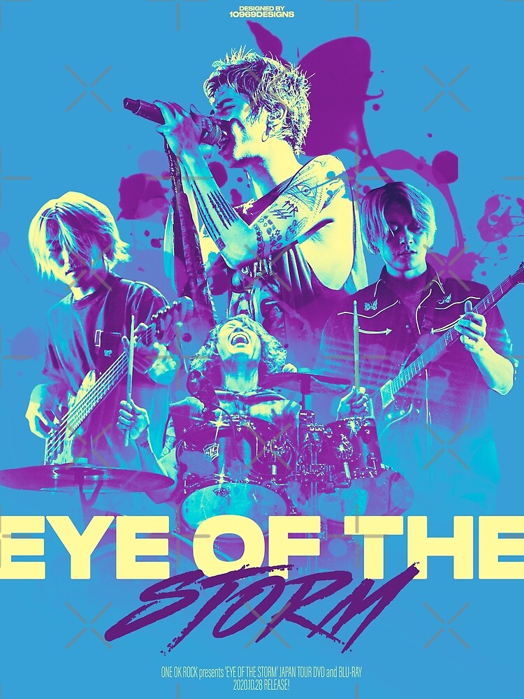 Eye of the Storm (ONE OK ROCK) POSTER Blue ver.