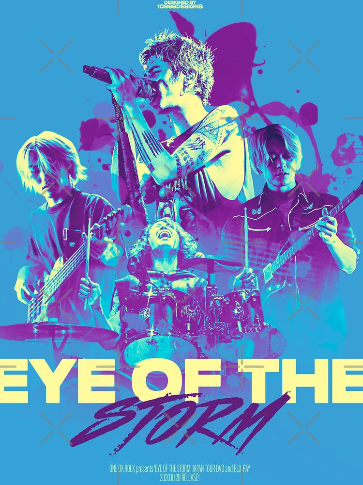 Eye of the Storm (ONE OK ROCK) POSTER Blue ver.