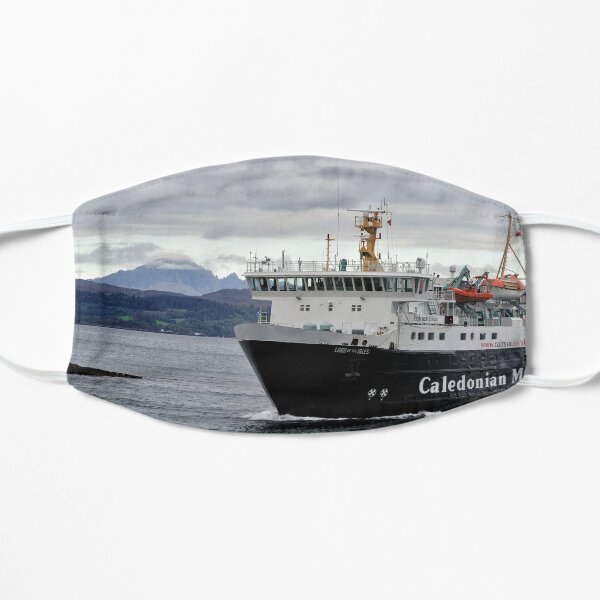 Lord of the Isles returning to Mallaig, Highlands of Scotland Flat Mask