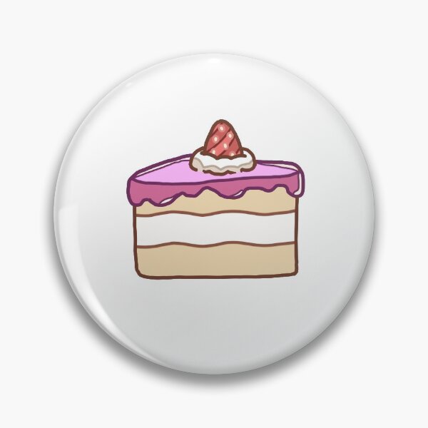 Item preview, Lindo Doodle de rebanada de pastel de fresa dulce designed and sold by Chorvaqueen.