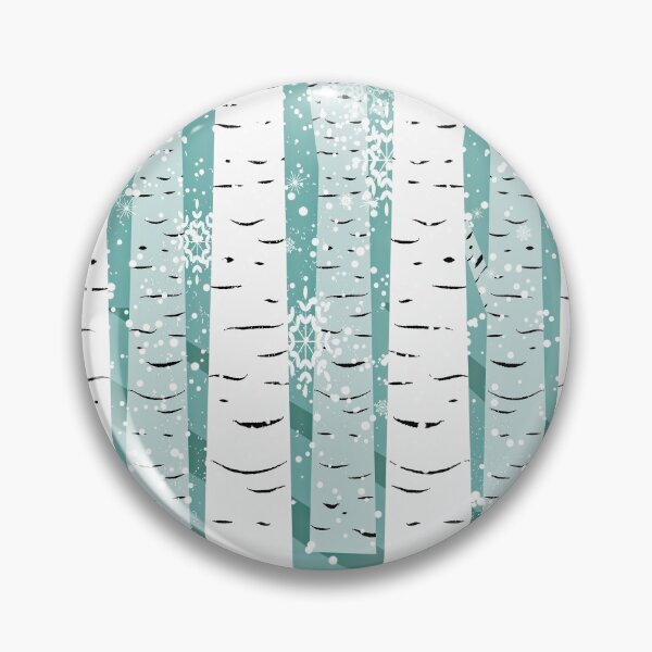 Item preview, Frosted birch forest designed and sold by LaPetiteBelette.