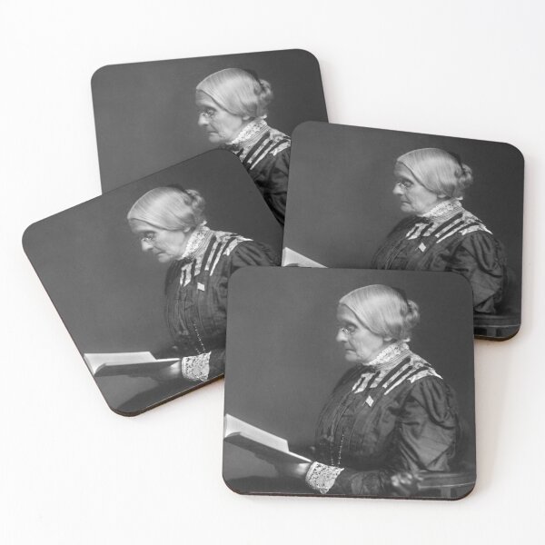 Item preview, Susan B. Anthony Reading Book Portrait designed and sold by warishellstore.