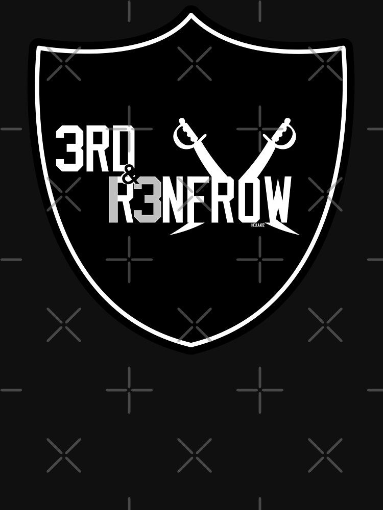 Third And Renfrow Shirt + Hoodie, Hunter Renfrow, Las Vegas Raiders, NFLPA Licensed - Skullridding in 2023