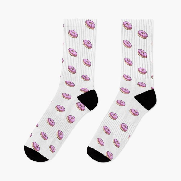 Item preview, Cute Sweet Pink Donut with Candy Sprinkles Doodle designed and sold by Chorvaqueen.