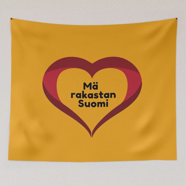 Item preview, I love Finland ma rakastan suomi designed and sold by Delicarte.