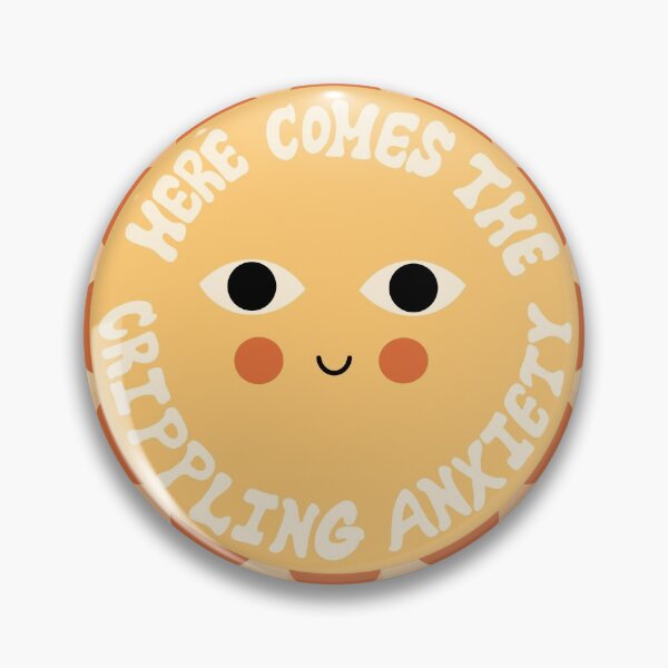 Item preview, Here Comes the Crippling Anxiety  designed and sold by RikoKaniko.