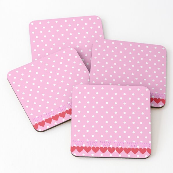 Item preview,  Groovy Chick Pink With White Dots  Pattern designed and sold by loveoceanair.