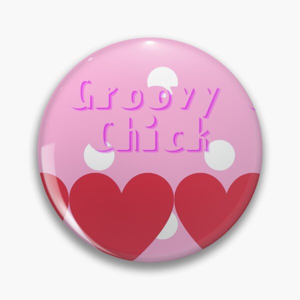 Item preview,  Groovy Chick Pink With White Dots  Pattern designed and sold by loveoceanair.