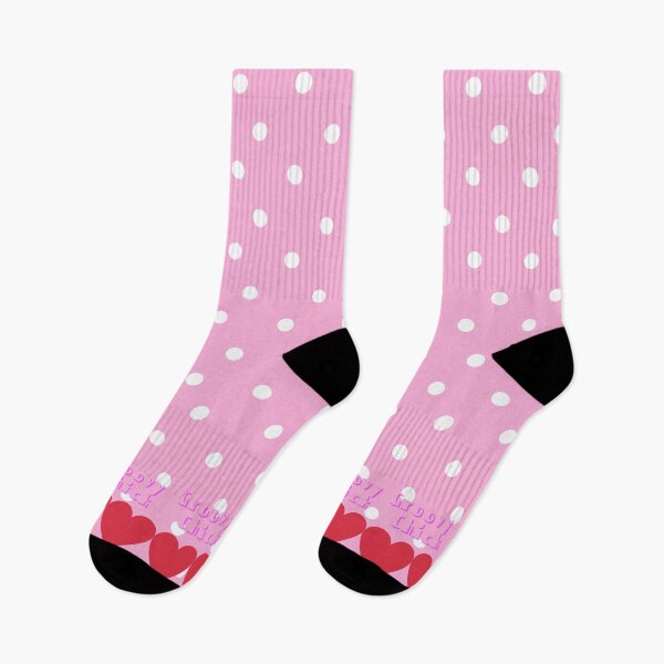 Item preview,  Groovy Chick Pink With White Dots  Pattern designed and sold by loveoceanair.