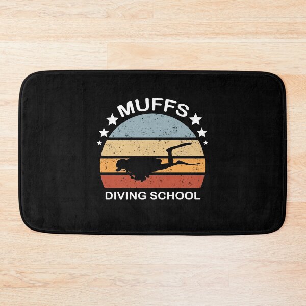 Item preview, Muffs Diving School Vintage Funny designed and sold by Nouri King.