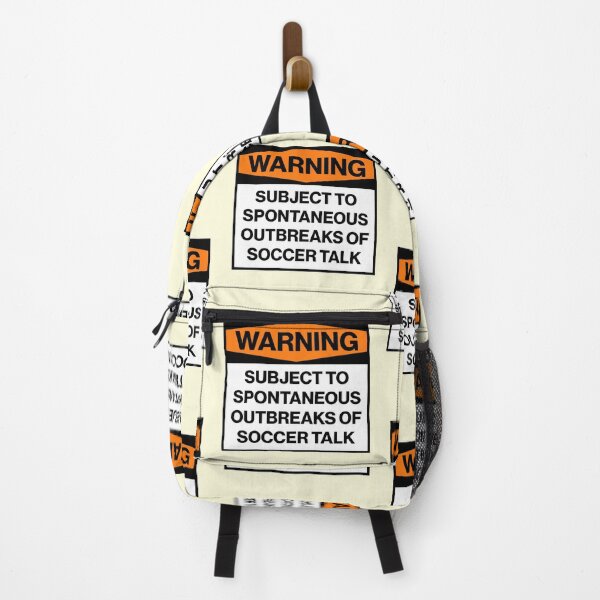 Item preview, Warning Subject To Spontaneous Soccer Talk Sign Sports designed and sold by thefrshmachine.