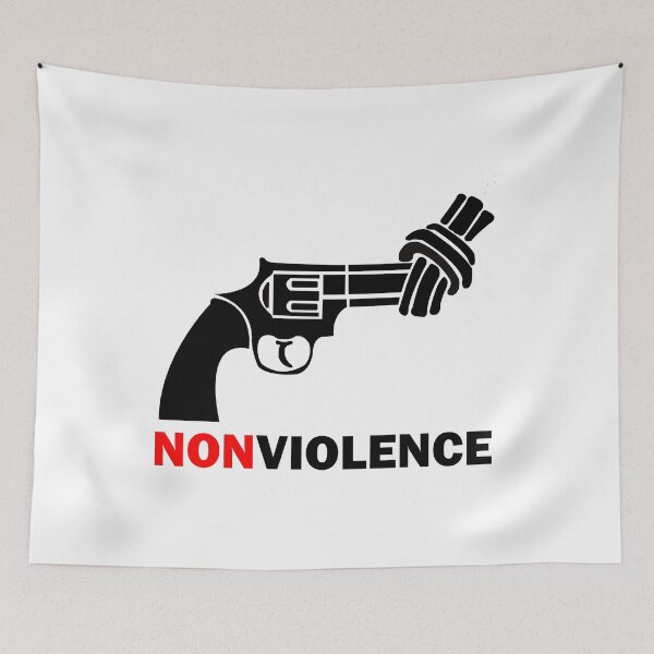 Item preview, NON VIOLENCE design designed and sold by noahs-shop.