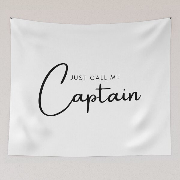 Item preview, Just Call Me Captain designed and sold by Corrie Mick.