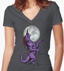 The Behemoth Women's Fitted V-Neck T-Shirt