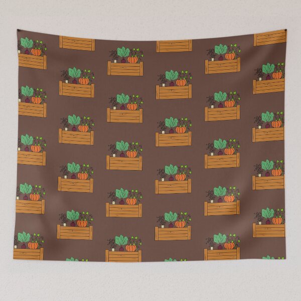 Item preview, Veggies in Bed designed and sold by onepiconetreat.
