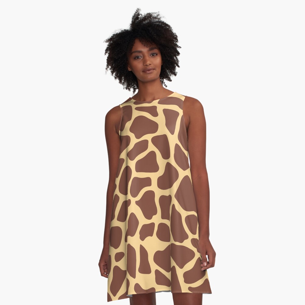 Zara giraffe best sale print dress