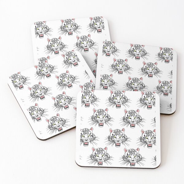 Item preview, White Tiger Pattern designed and sold by joabaj.