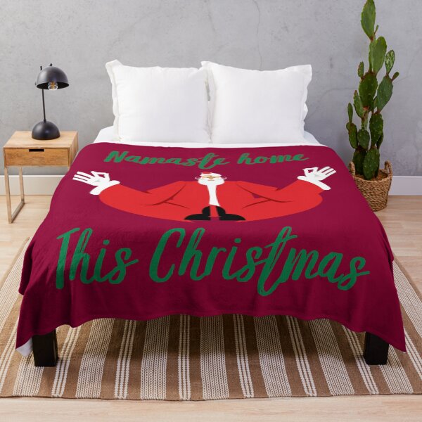 Item preview, Namaste Home This Christmas Santa Yoga Quarantine Lockdown designed and sold by Sunny Collections.