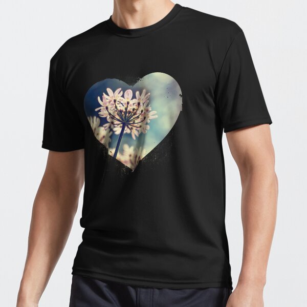 Queen Annes Lace flowers Active T-Shirt