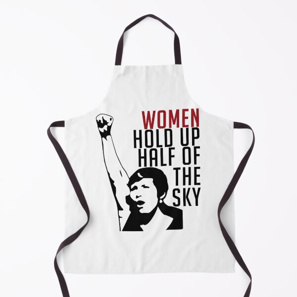 Item preview, Women Hold Up Half Of The Sky - Feminist, Revolutionary, Radical, Leftist designed and sold by SpaceDogLaika.