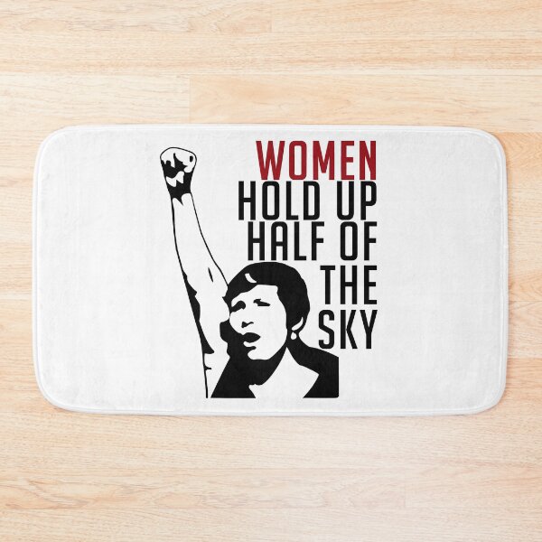 Item preview, Women Hold Up Half Of The Sky - Feminist, Revolutionary, Radical, Leftist designed and sold by SpaceDogLaika.