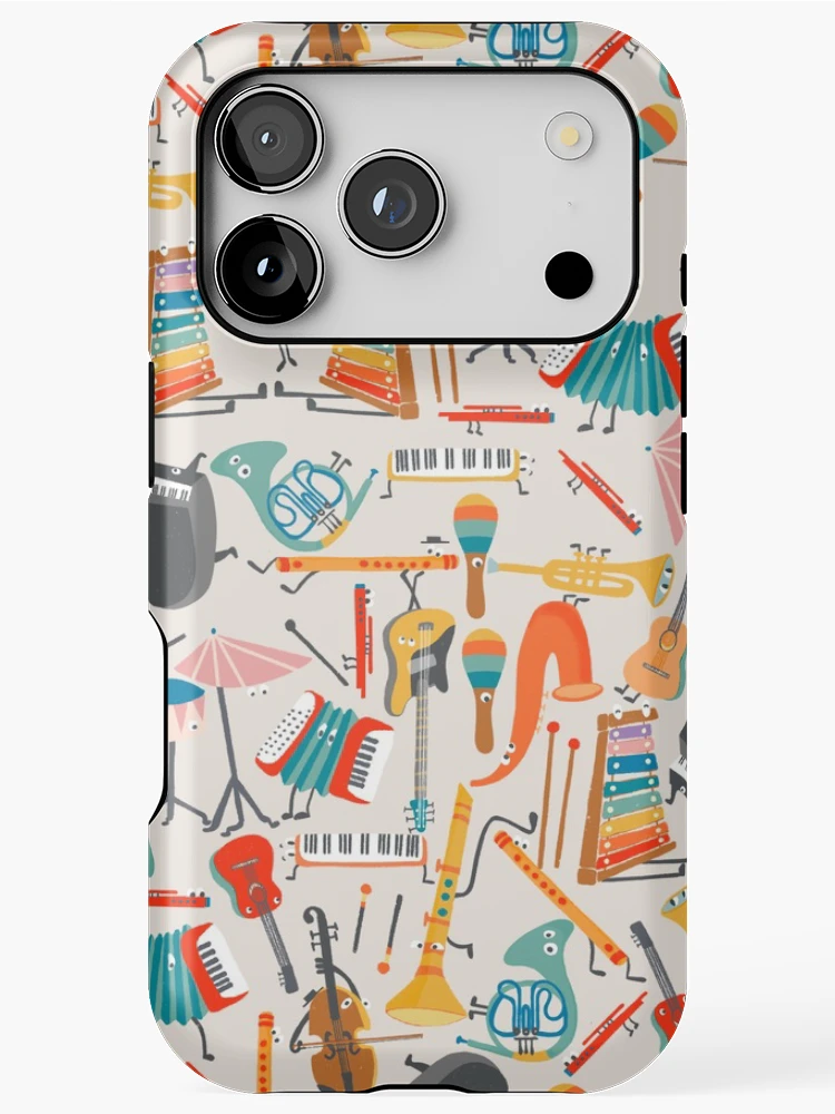 Thumbnail 1 of 4, iPhone Case, Retro Instrument designed and sold by 3Tree.