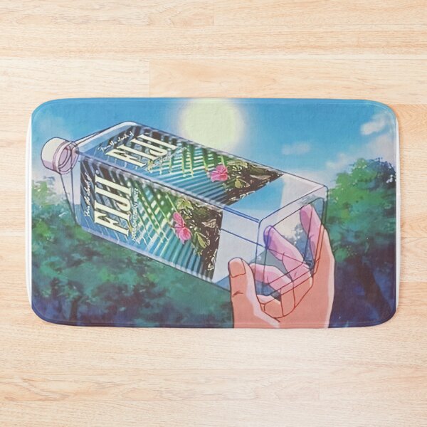 Item preview, Fiji Water Bottle Anime Japan Lofi Retro Vintage Chill Vaporwave designed and sold by custom-firmware.